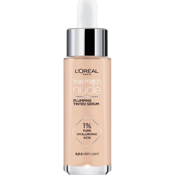 L'Oréal Paris True Match Nude Suero Maquillaje 0,5-2 Muy Claro 30ml