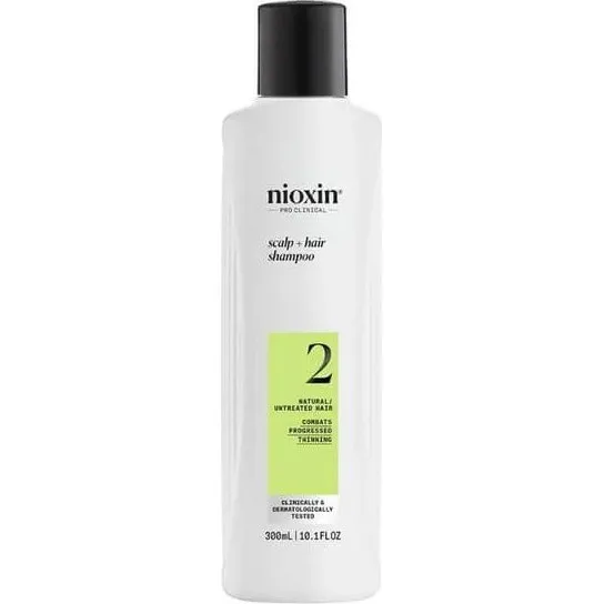 Nioxin System 2 Champú para Cabello Natural con Debilitamiento 300ml