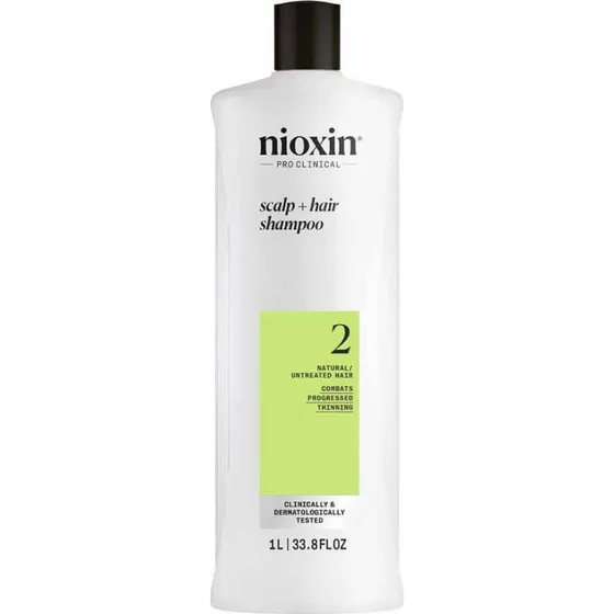Nioxin System 2 Champú Anticaída para Cabello Natural 1L