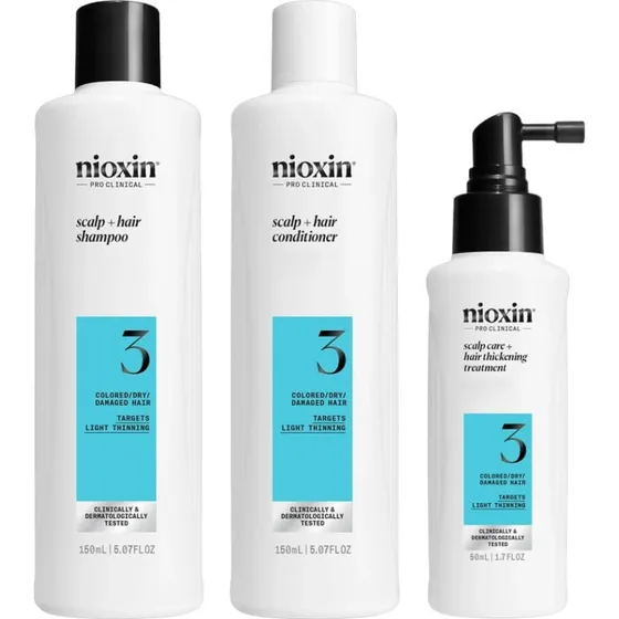 Nioxin System 3 Loyalty Kit - Cuidado para Cabello Teñido y Debilitado