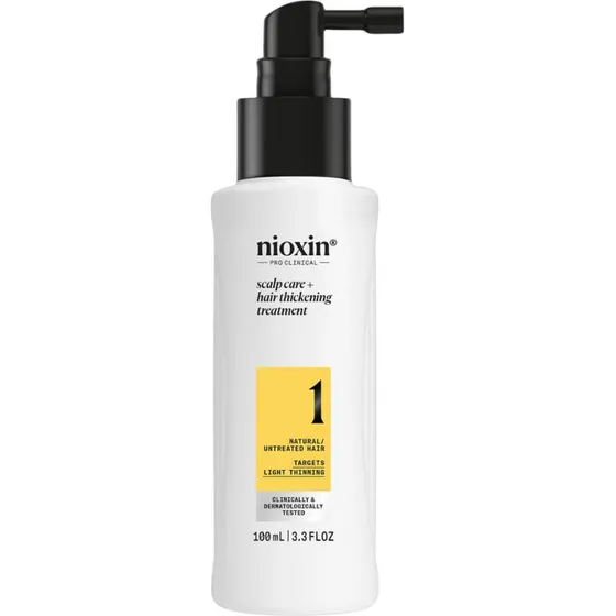 Nioxin System 1 Scalp Treatment 100 ml para Cabello Natural