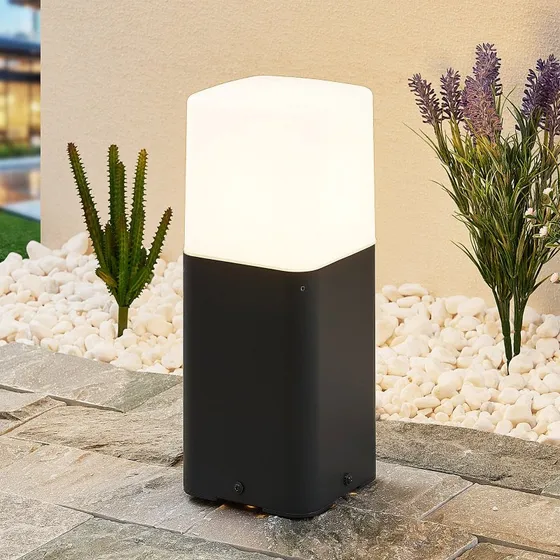 Lucande Obuna Lámpara de Jardín H30 Anthracite