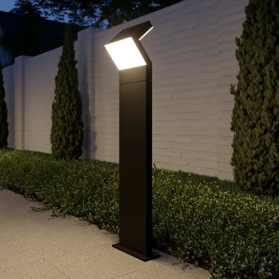 Havin Lámpara de Jardín H100 Dark Grey Arcchio - Bolardo LED 100 cm