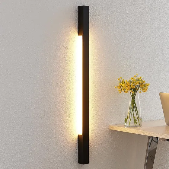 Arcchio Ivano Aplique de Pared LED H91 Negro