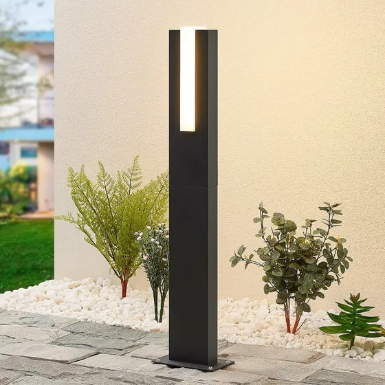 Lucande Bolardo Luminoso LED Virgalia 65 cm Antracita IP65