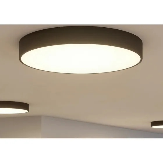 Arcchio Lámpara de Techo LED Noabelle Ø80 Negra