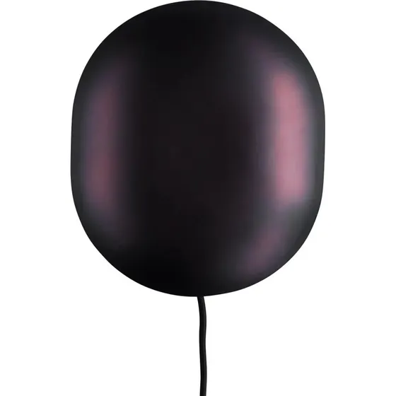 101 Copenhagen Lámpara de pared Clam 26 cm Burned Black