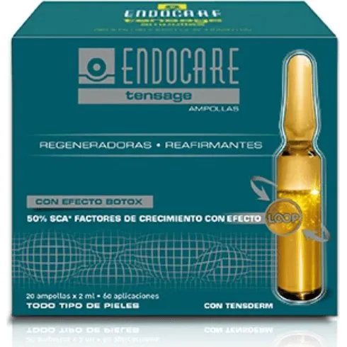 Endocare Tensage Ampollas 10 viales de 2 ml