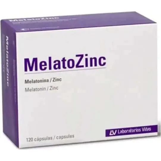 Melatozinc 120 cápsulas - Melatonina y Zinc