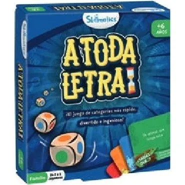 LUDILO A toda Letra - Juego de cartas para niños
