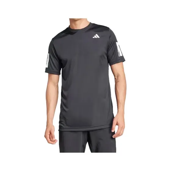 Adidas Club 3STR Negro Ale Galán - Camiseta de Pádel