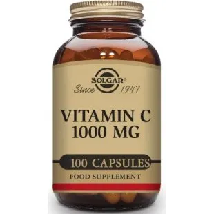 Solgar Vitamina C 1000 mg, 100 Cápsulas
