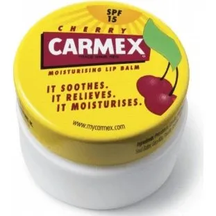 Carmex Bálsamo Labial de Cereza Tarro 7.5g con SPF 15