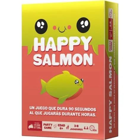 Asmodee Happy Salmon Juego de Cartas Nueva Edición
