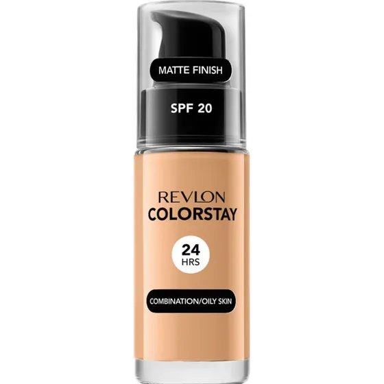 Revlon Colorstay Base Maquillaje 330 Natural Tan para Piel Grasa