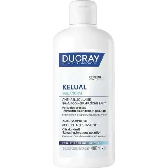 Ducray Kelual Squanorm Champú Refrescante 400 ml