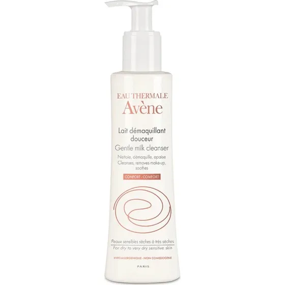 Avène Leche Limpiadora Suave 200 ml para Pieles Secas
