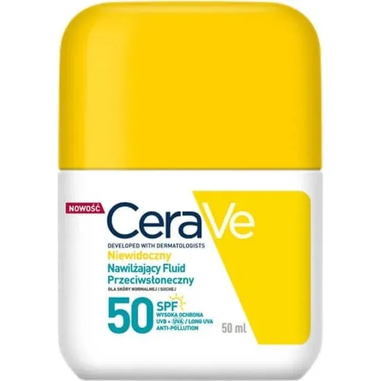 CeraVe Fluido Solar Hidratante Invisible SPF50 50ml