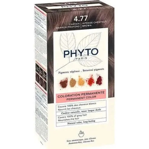 PHYTO Phytocolor 4.77 Tinte Permanente Castaño Oscuro