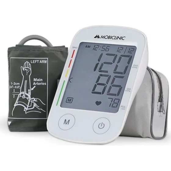 Mobiclinic TX-01 Tensiómetro automático blanco con memoria
