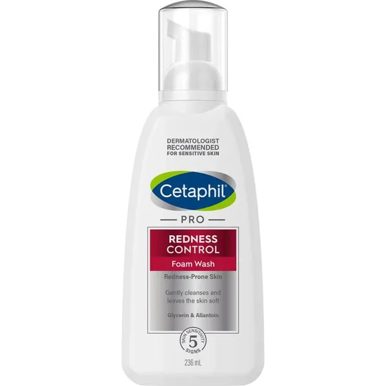 Cetaphil Pro Redness Control Espuma Limpiadora Facial 236 ml