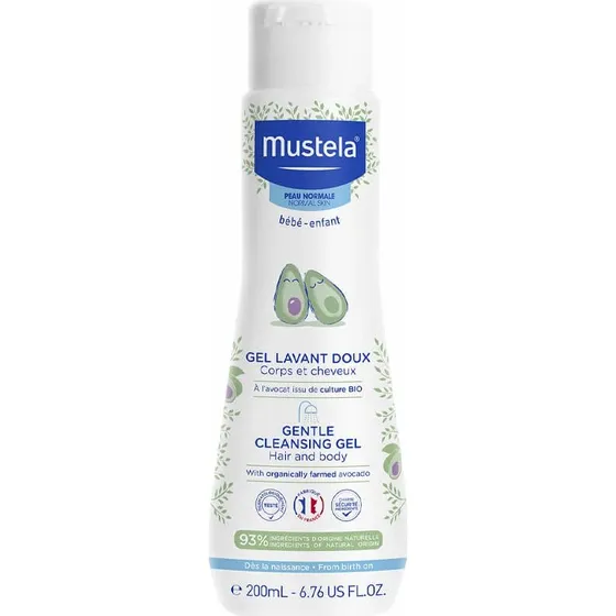 Mustela Gel Limpiador Capilar y Corporal 200 ml