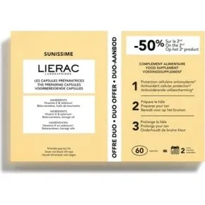 Lierac Sunissime Duplo 2x30 Cápsulas de Bronceado