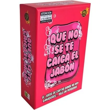 Que no se te caiga el jabón - Juego de cartas para adultos