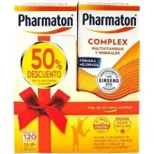 Pharmaton Complex Pack Promocional 2 Envases de 60 Comprimidos
