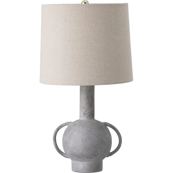 Bloomingville Lmpara de Mesa Terracota Gris