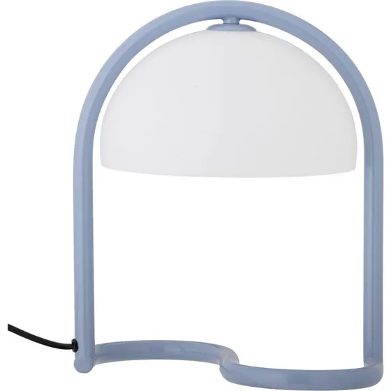 Bloomingville Lmpara de Mesa Favour Azul 24,5x29,5 cm