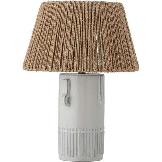 Bloomingville Rama Lmpara Mesa 40,5 cm Blanco