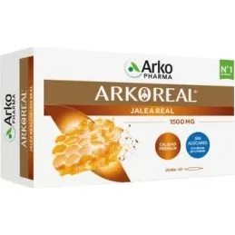 Arkoreal Jalea Real 1500 mg Sin Azúcar - 20 Ampollas