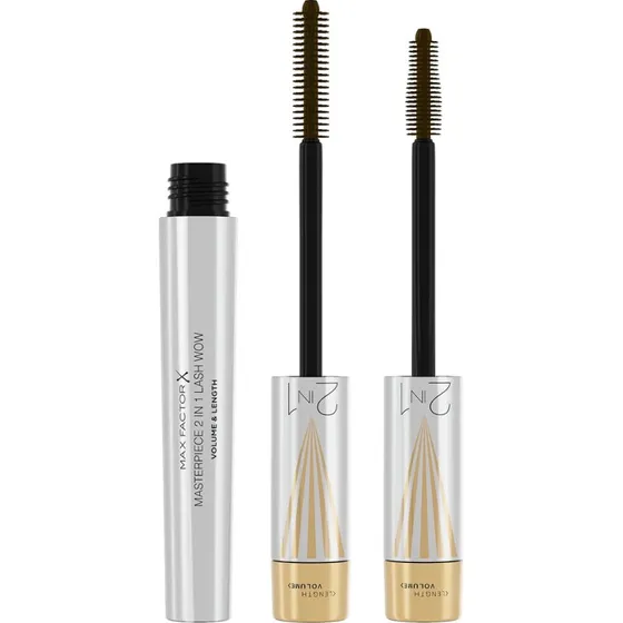 Max Factor Masterpiece 2 In 1 Lash Wow Mascara Black Brown 7 ml