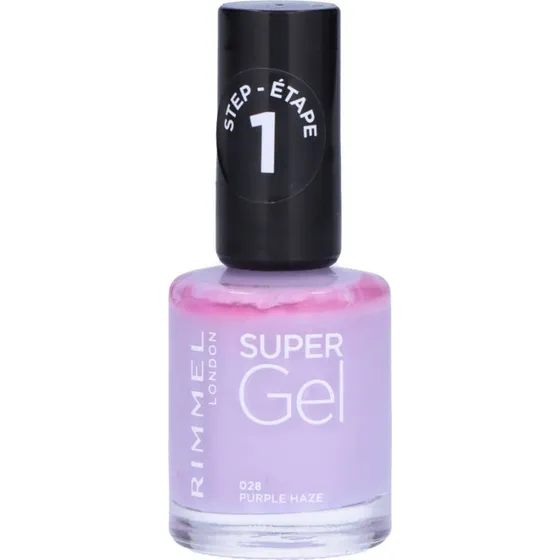 Rimmel Super Gel Esmalte de Uñas 028 Purple Haze 12ml