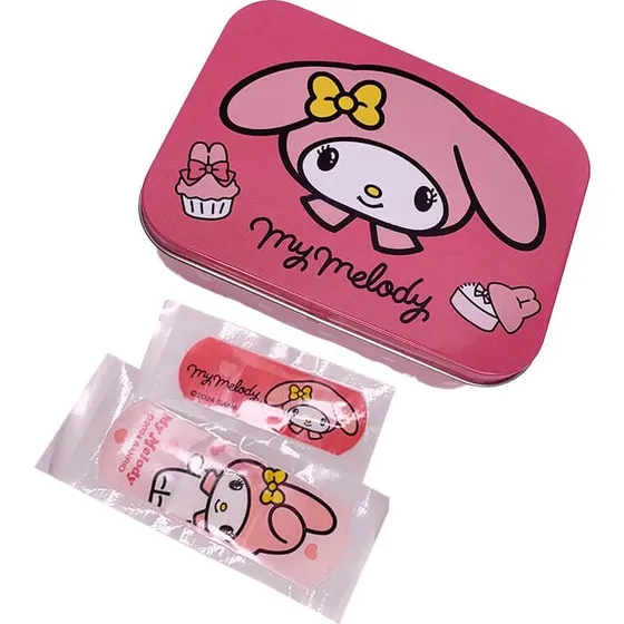Caja Metálica Hello Kitty Melody con Tiritas Take Care, 30 g