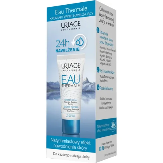 Uriage Eau Thermale Crema Hidratante Ligera para Pieles Mixtas, 40 ml