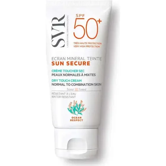 SVR Sun Secure Écran Mineral Teinté SPF50+ Piel Normal Mixta 50 ml