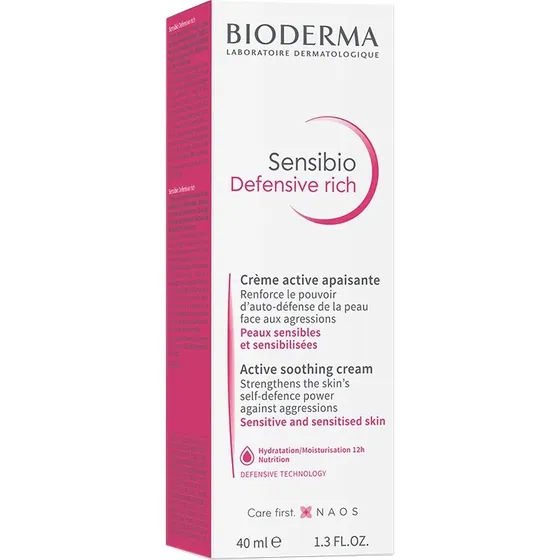 Bioderma Sensibio Defensive Rich Crema Calmante Nutritiva 40 ml
