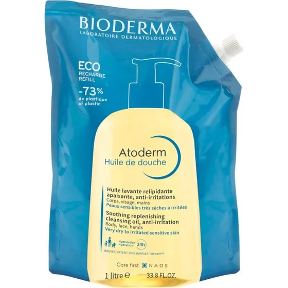 Bioderma Atoderm Eco-Relleno Aceite de Ducha 1000 ml