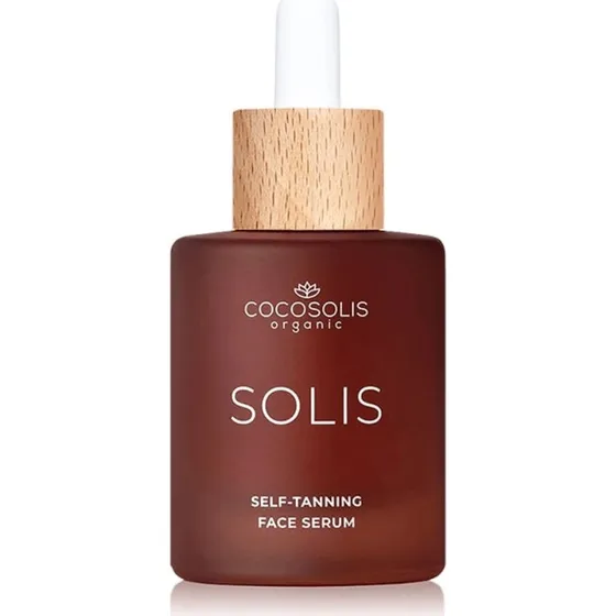 Cocosolis Serum Facial Autobronceador con Ácido Hialurónico, 50 ml