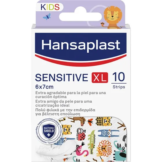 Hansaplast Sensitive XL Kids 10 Unidades