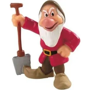 Bullyland Figurita de Enano Gruñón - 5,5 cm