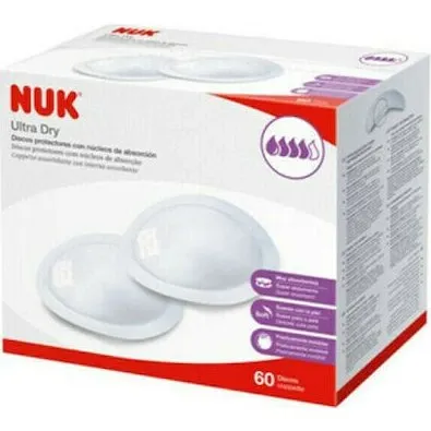 NUK Discos Absorbentes Ultra Dry 60 unidades