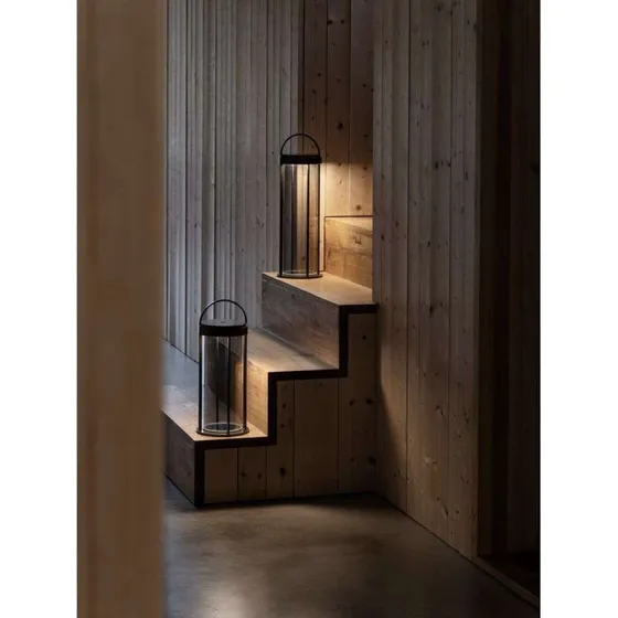 Blomus Mituro Lámpara LED Móvil S - Gunmetal/Bronce