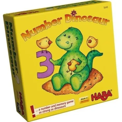 Haba Dino de los números - Juego de mesa educativo