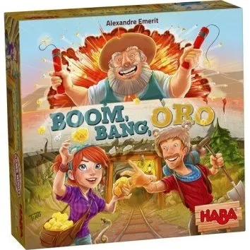 Haba Boom, Bang, Oro - Juego de Mesa de Agilidad