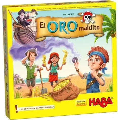 Haba El Oro Maldito - Juego de Mesa para Niños