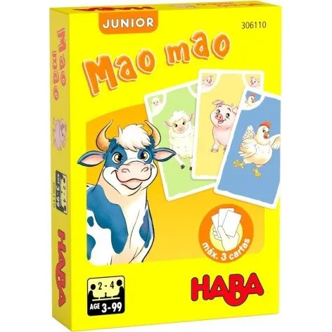 HABA Mao Mao La Granja Junior - Juego de Cartas para Niños