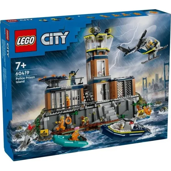 LEGO City Isla Prisión de la Policía 60419